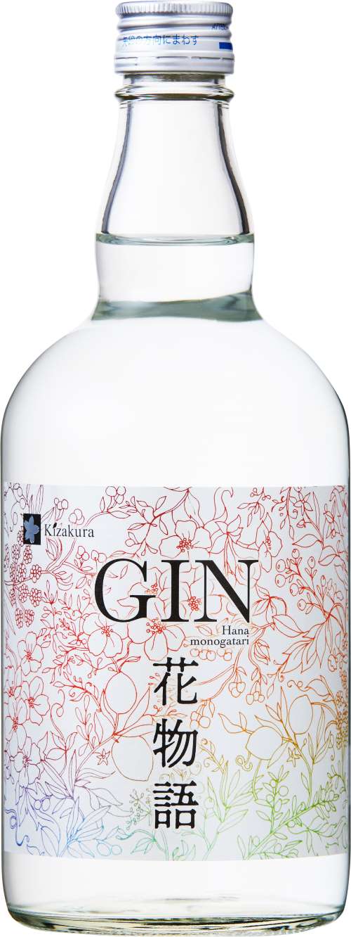 黄桜 ジン 花物語 47度 700ml　３本　＋　グレンファークラス8年4本 黄桜クラフトジン 「花物語」 700ml | 越後長岡 佐田酒店